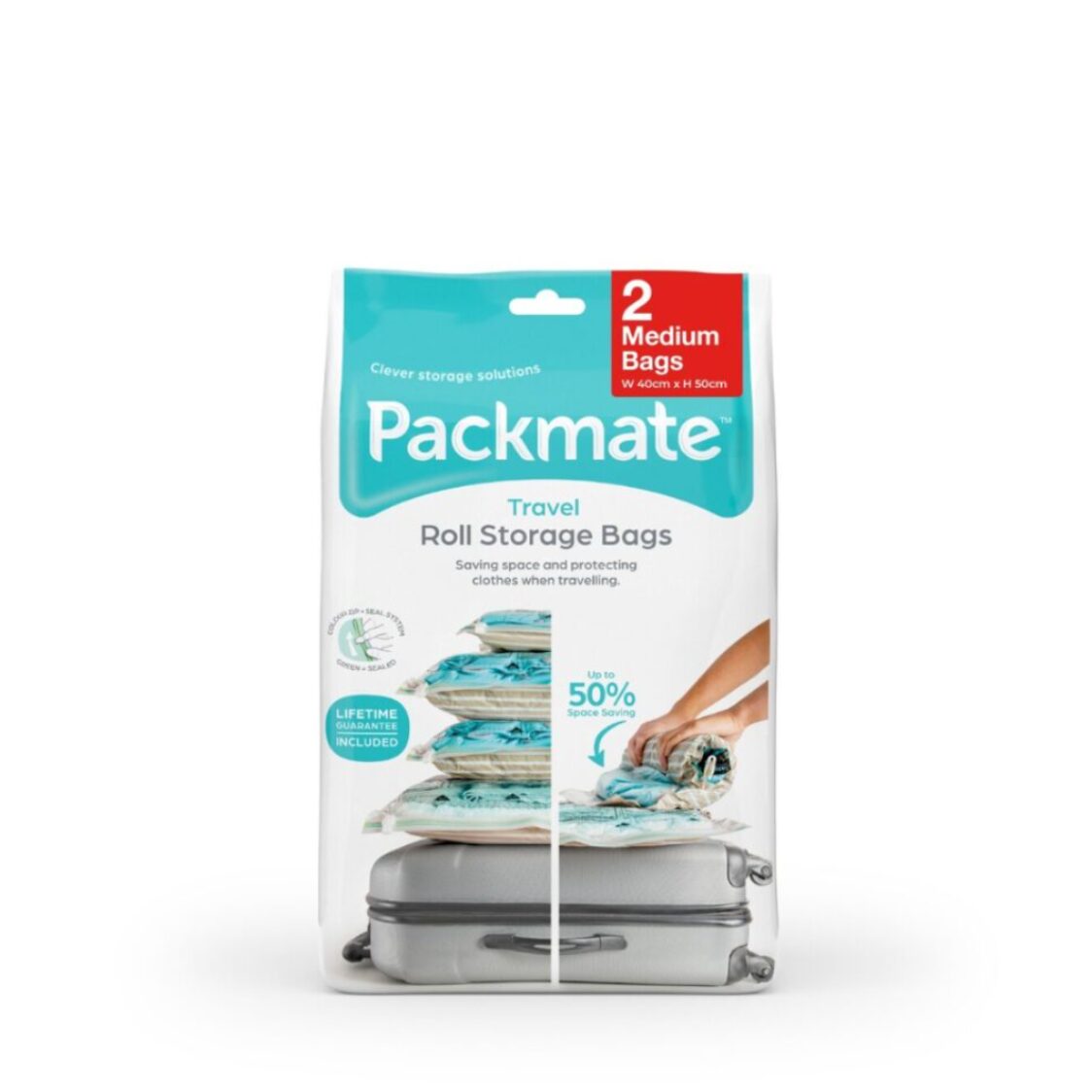Pack Mate Storage Bags - 2 Medium Travel  Roll Bag set