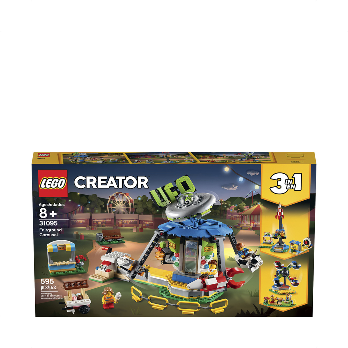 lego creator 3 in 1 fairground carousel