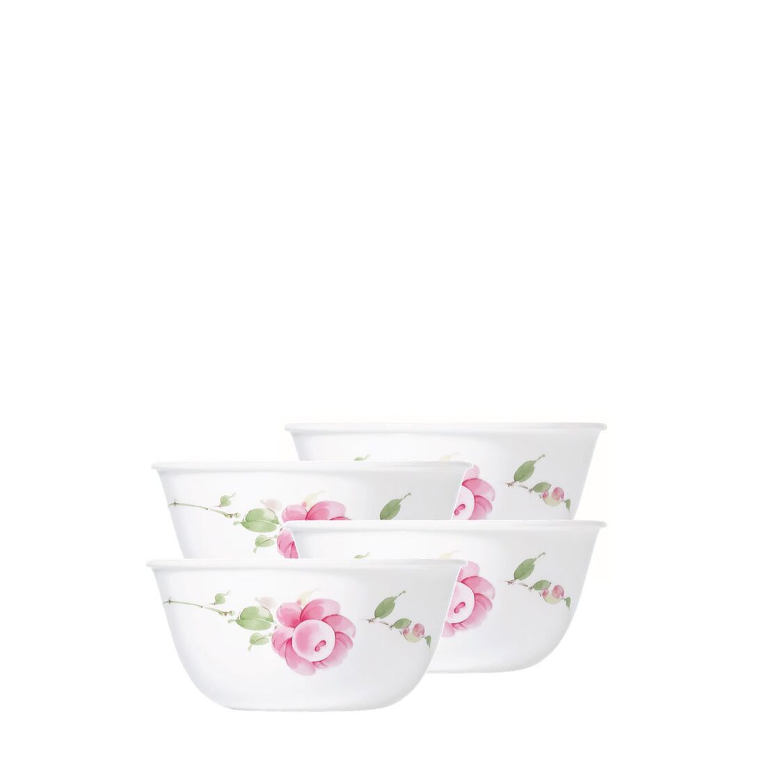 Corelle 4pc 450ml Bowl Country Rose