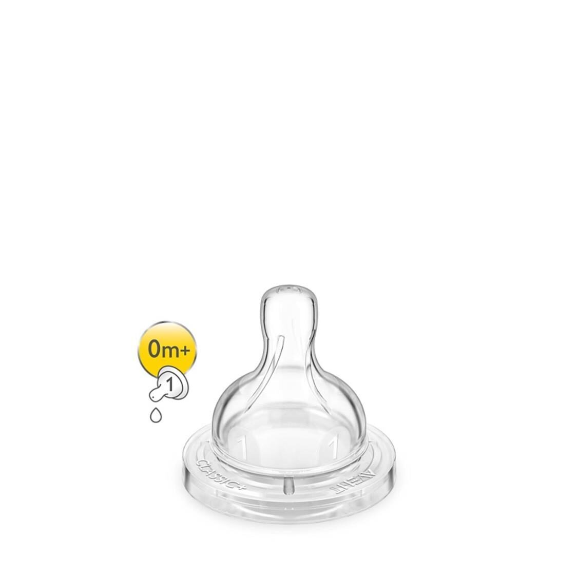 Philips Avent Silicone Teats 0M 1H