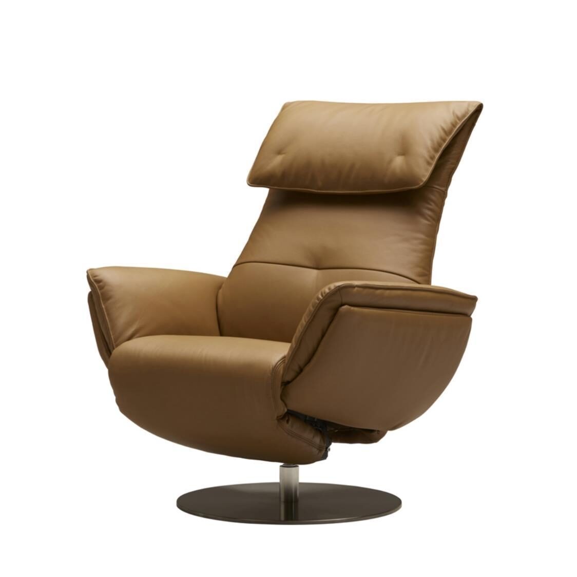 Iloom Wolke Chair - Full Leather L665L Camel
