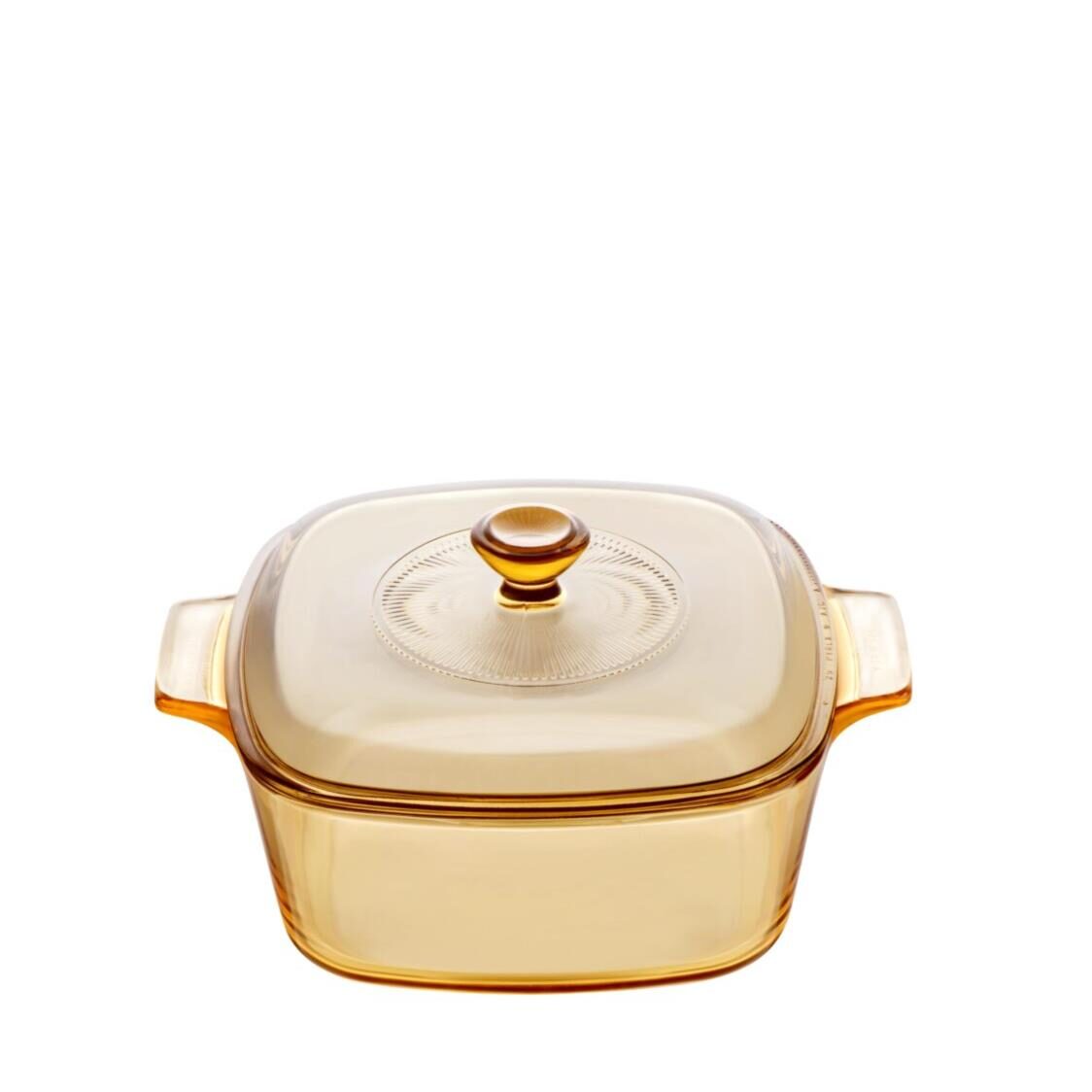 Vision Reserve 15L Covered Casserole Amber VSA-15CL1