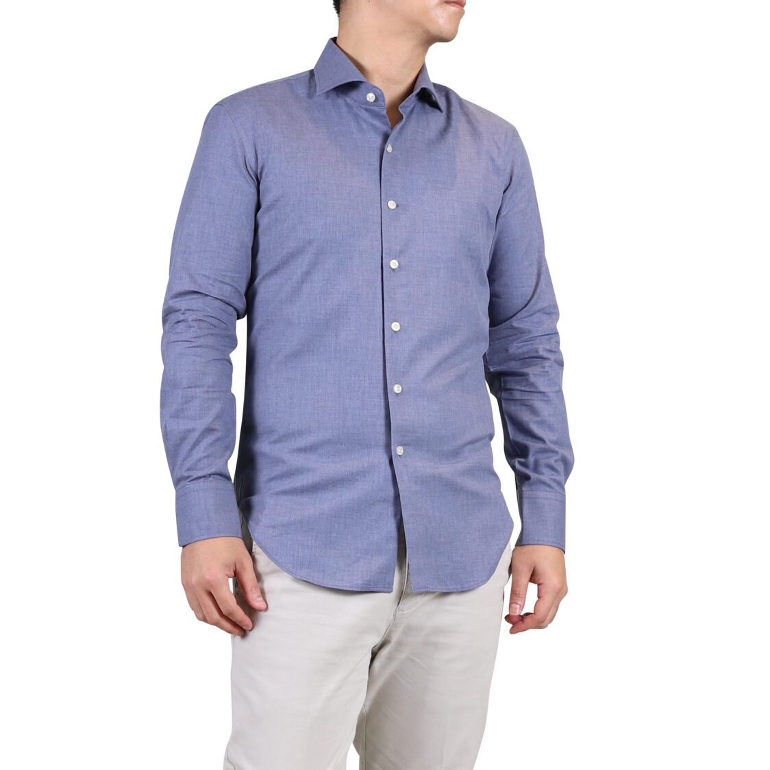 Kiro Long Sleeve Shirt Classic Blue