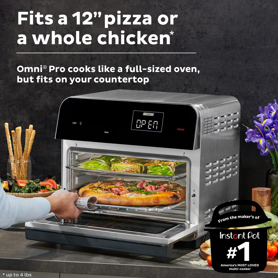 Instant Pot Omni Pro Air Fryer Toaster Oven 18L Metro Departmental Store