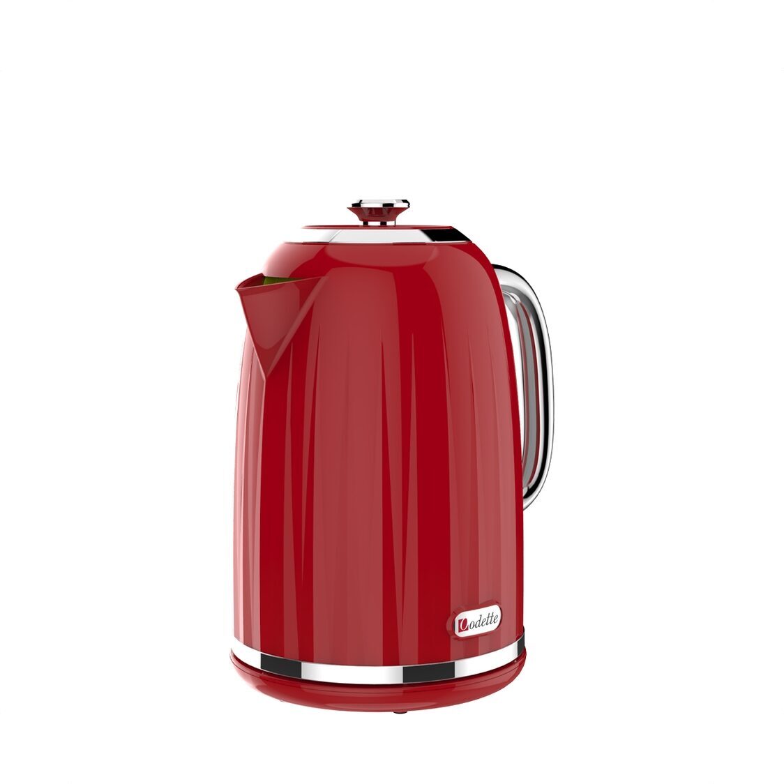 red electric kettle