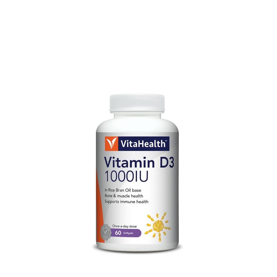 VitaHealth Vitamin D3 1000IU 60s