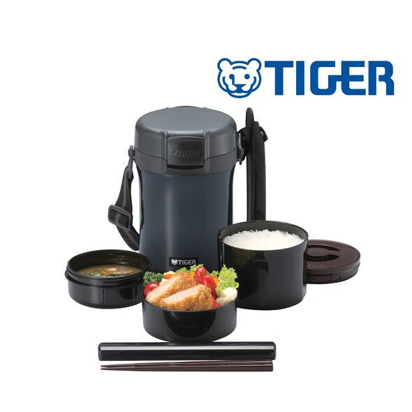 Tiger Thermos Stainless Lunch Box Vacuum Bento Box LWU-A172 4904710419298