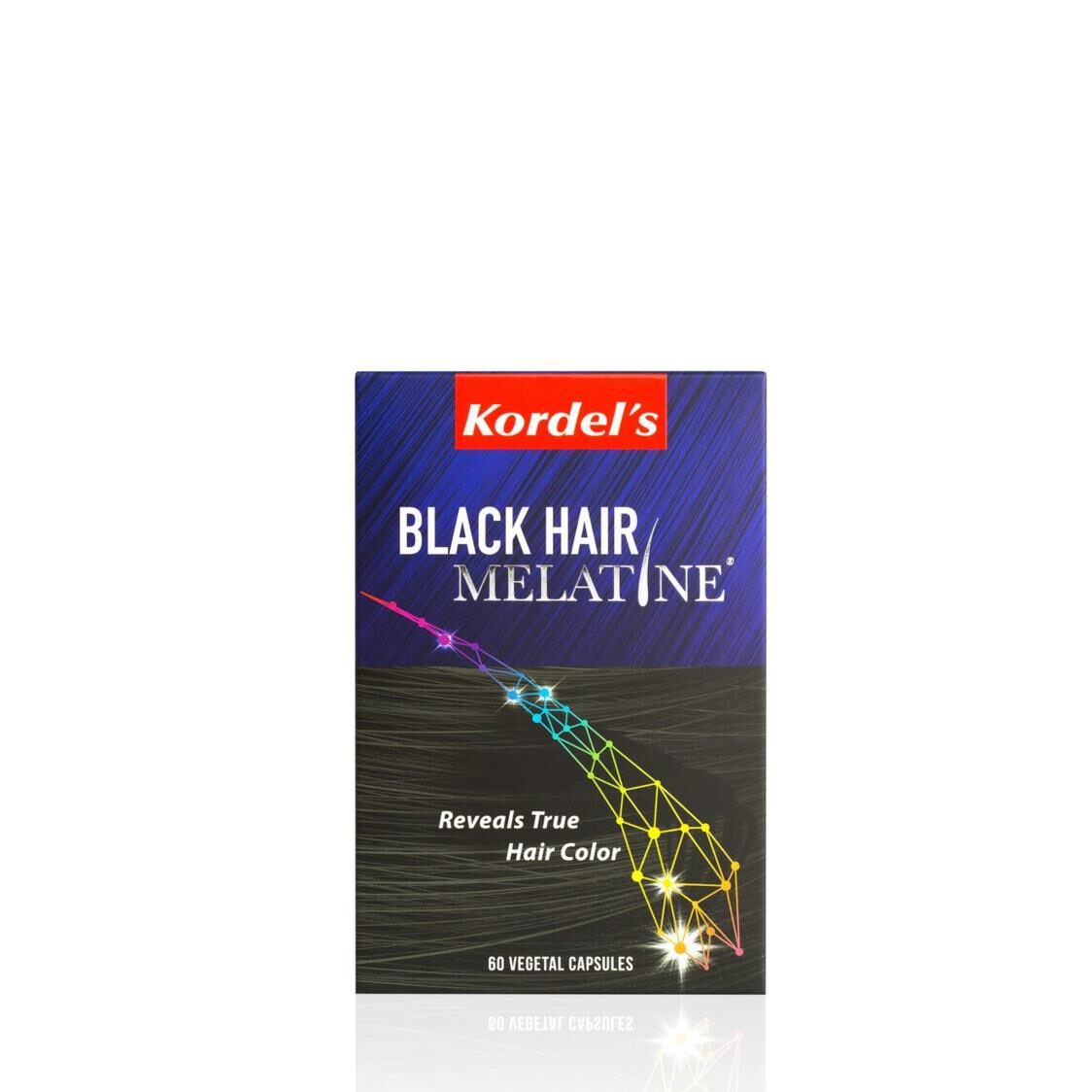 Kordels Black Hair Melatine 60s