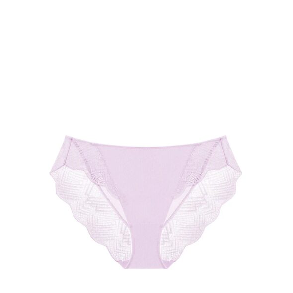 Penthouse Sweet Lace High-Leg Bikini Panty in Multi & Pink