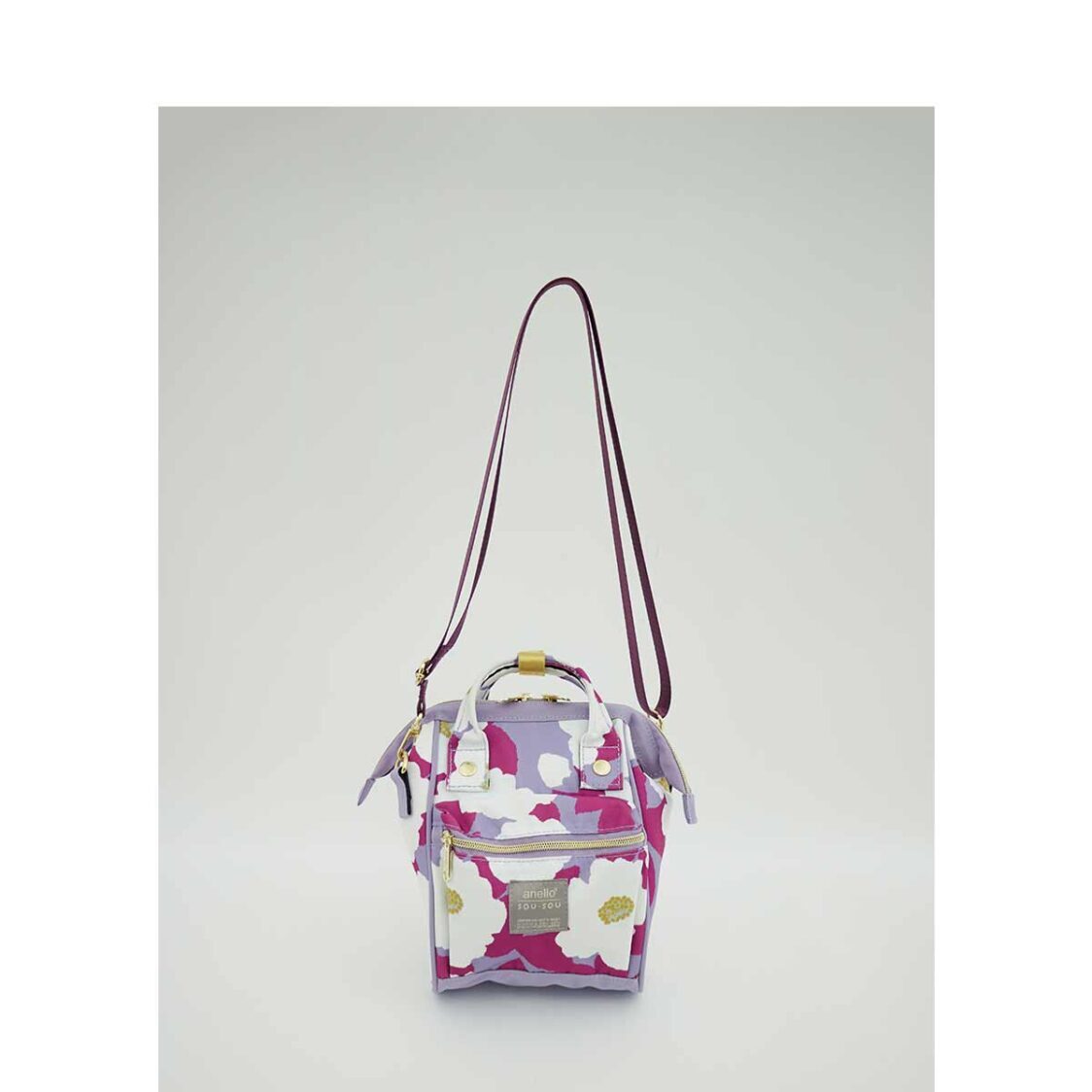 Anello X Sousou T 2way Micro Shoulder Bag Lavender Metro Department Store