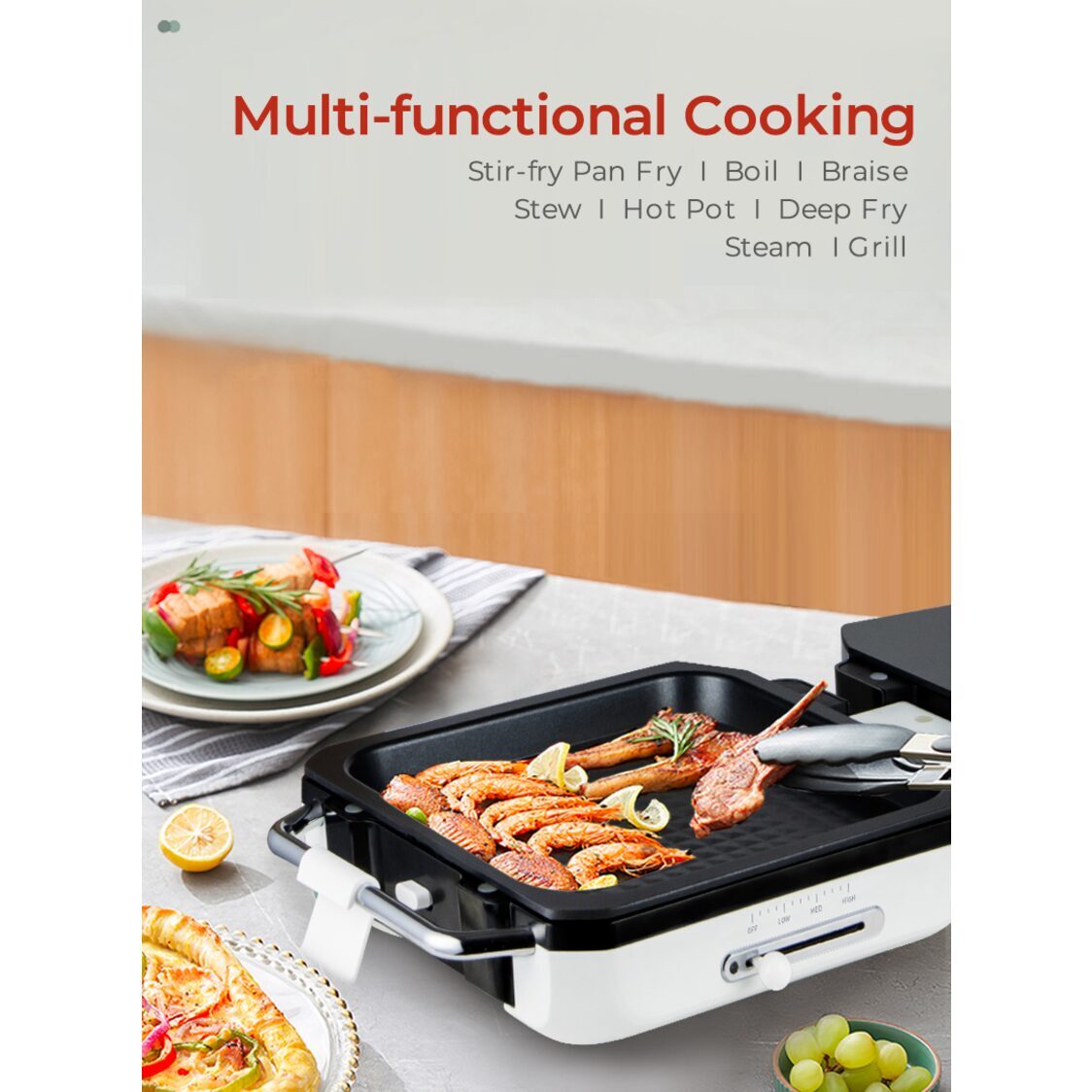 Mayer multi function online electric cooker