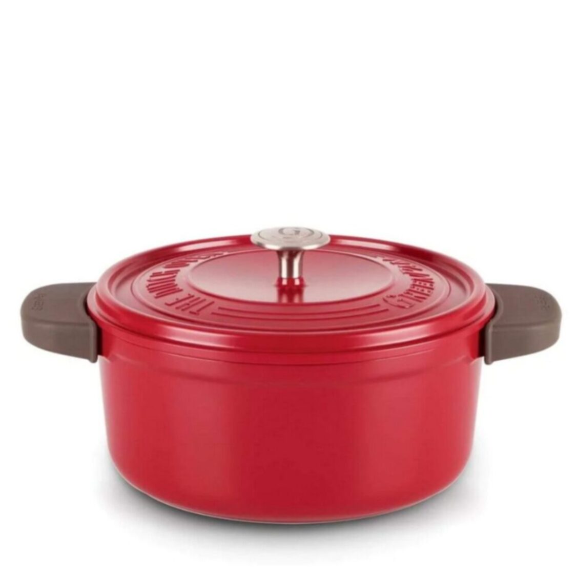 Greenpan Featherweight 28cm Red Dutch Oven Casserole GPFW695585 Metro Departmental Store