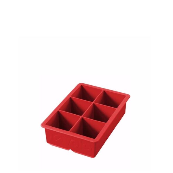 Tovolo King Cube Ice Trays , Candy Apple - Set of 2