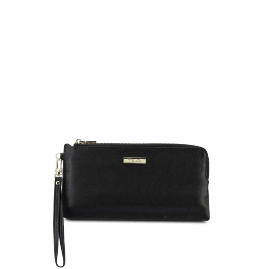 Black wristlet online pouch