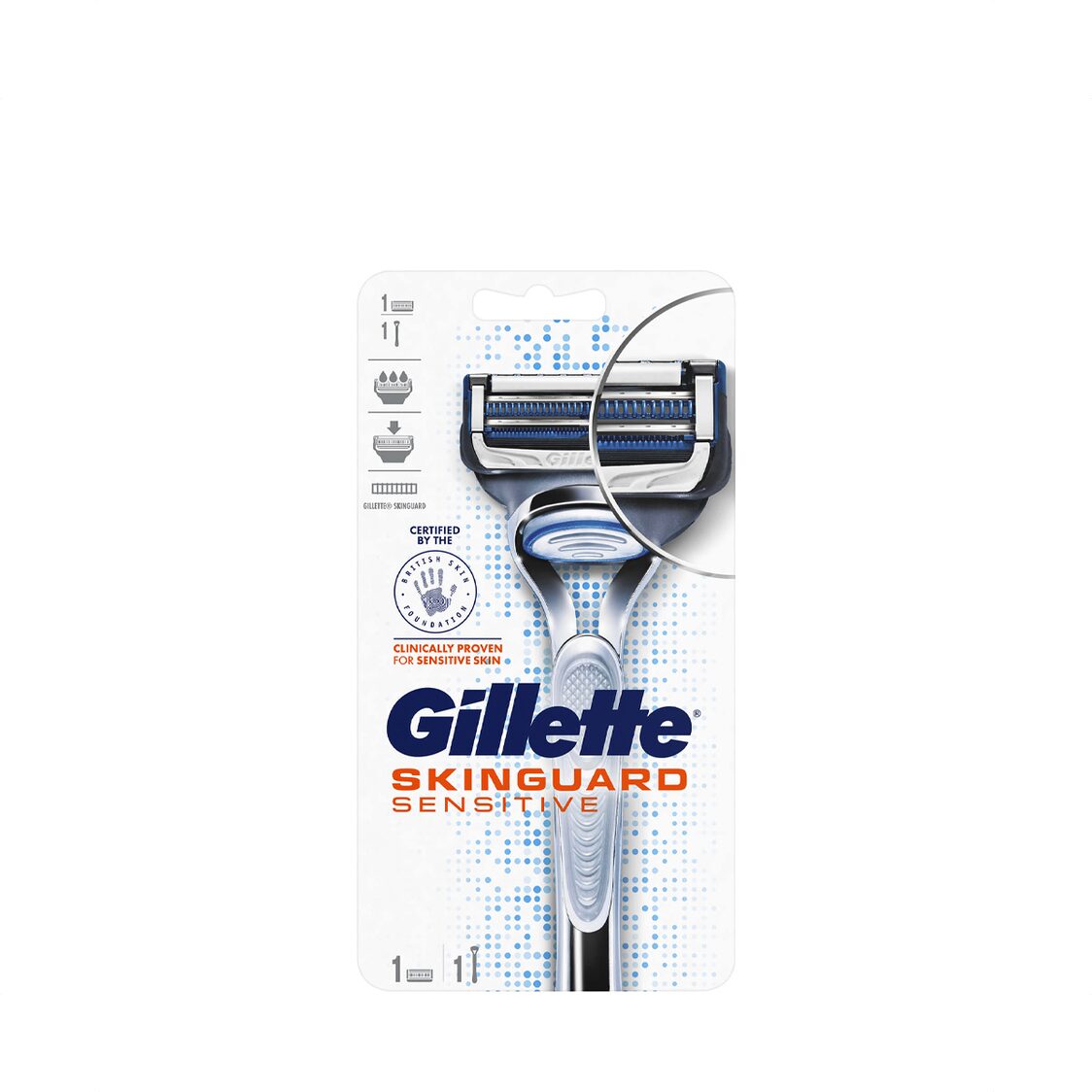 Gillette Fusion New Skinguard Razor