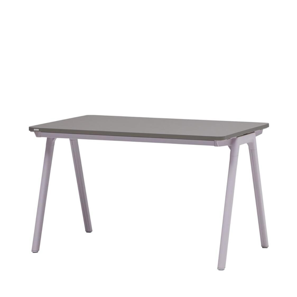 light purple desk