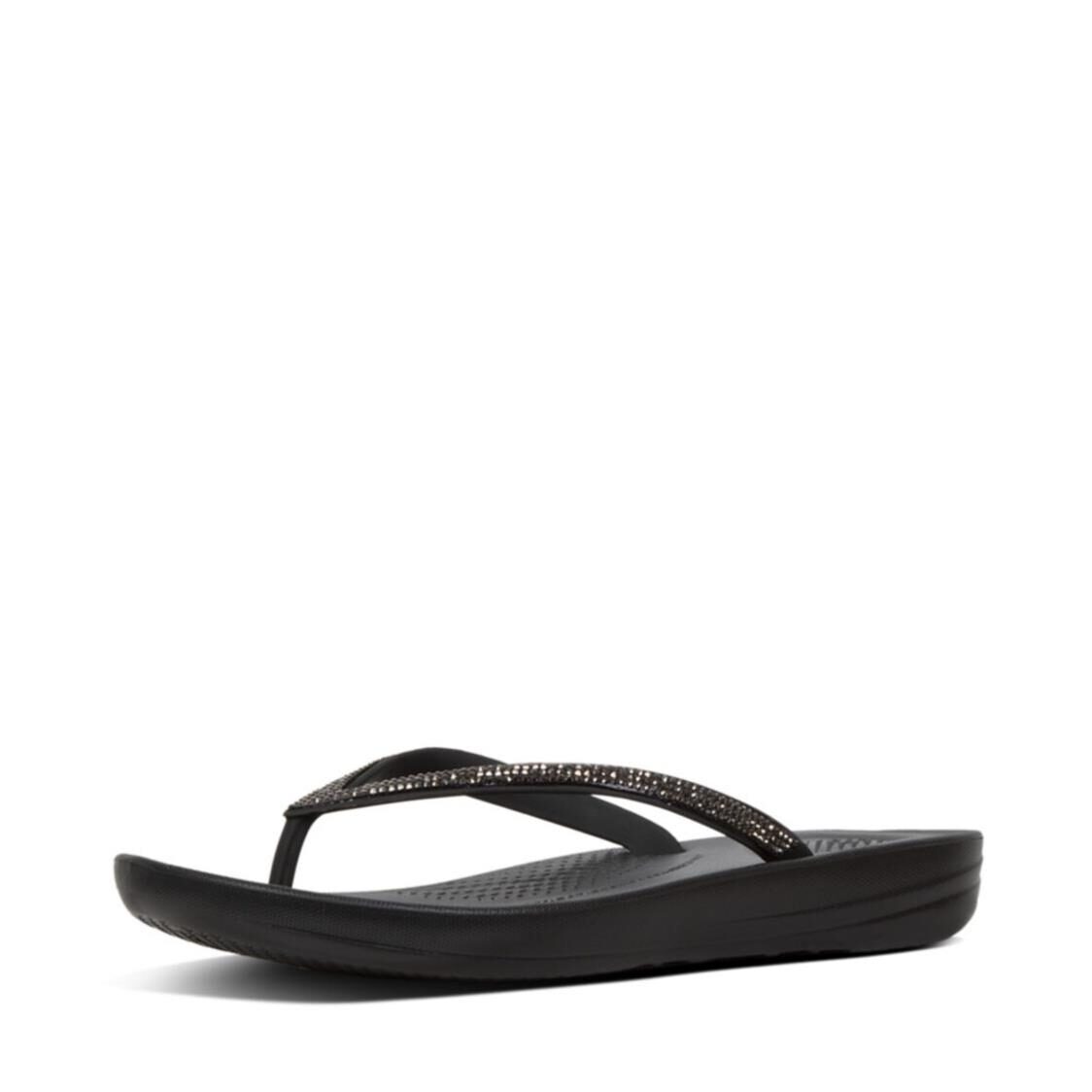 FITFLOP Iqushion Sparkle Black