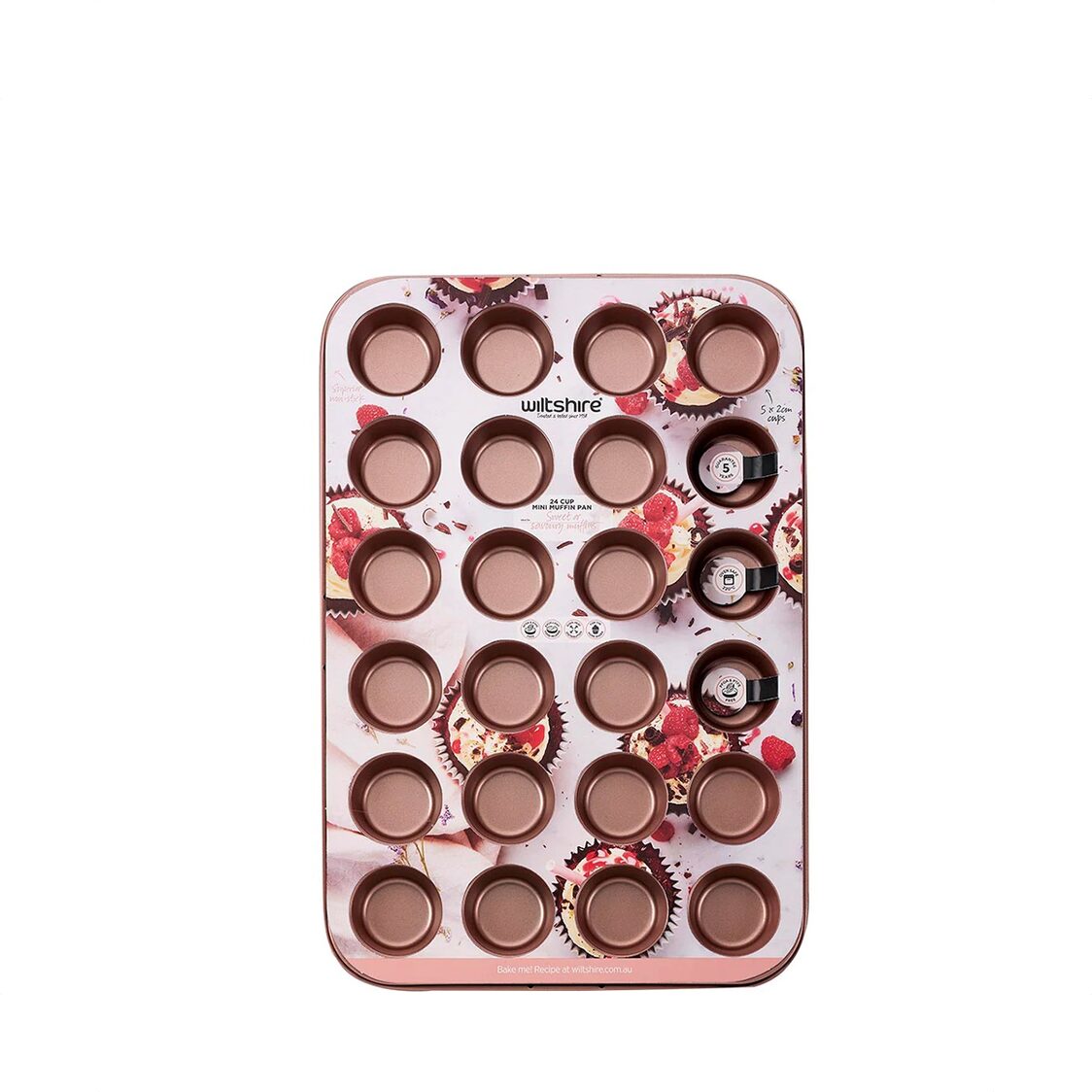 Wiltshire Rose Gold 24 Cup Muffin Pan 40757