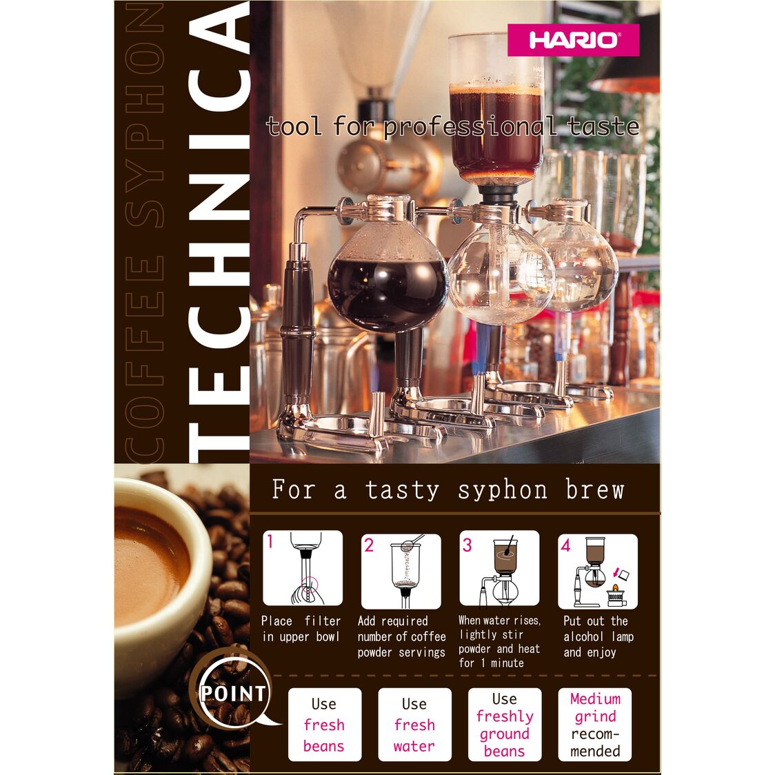 HARIO TECHNICA - Essense Coffee