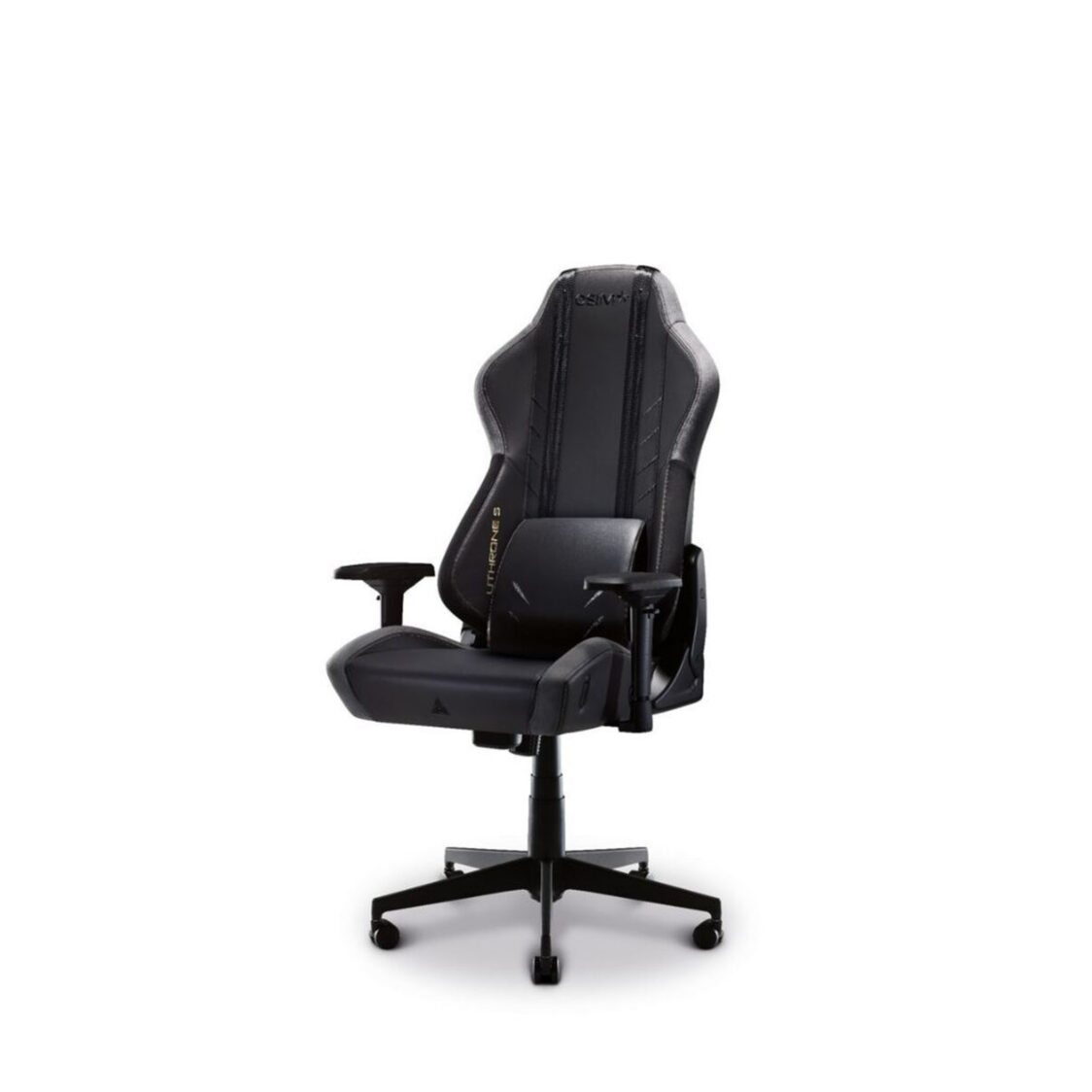OSIM uThrone S Black Gaming Chair with Customizable Massage  Self Assembled