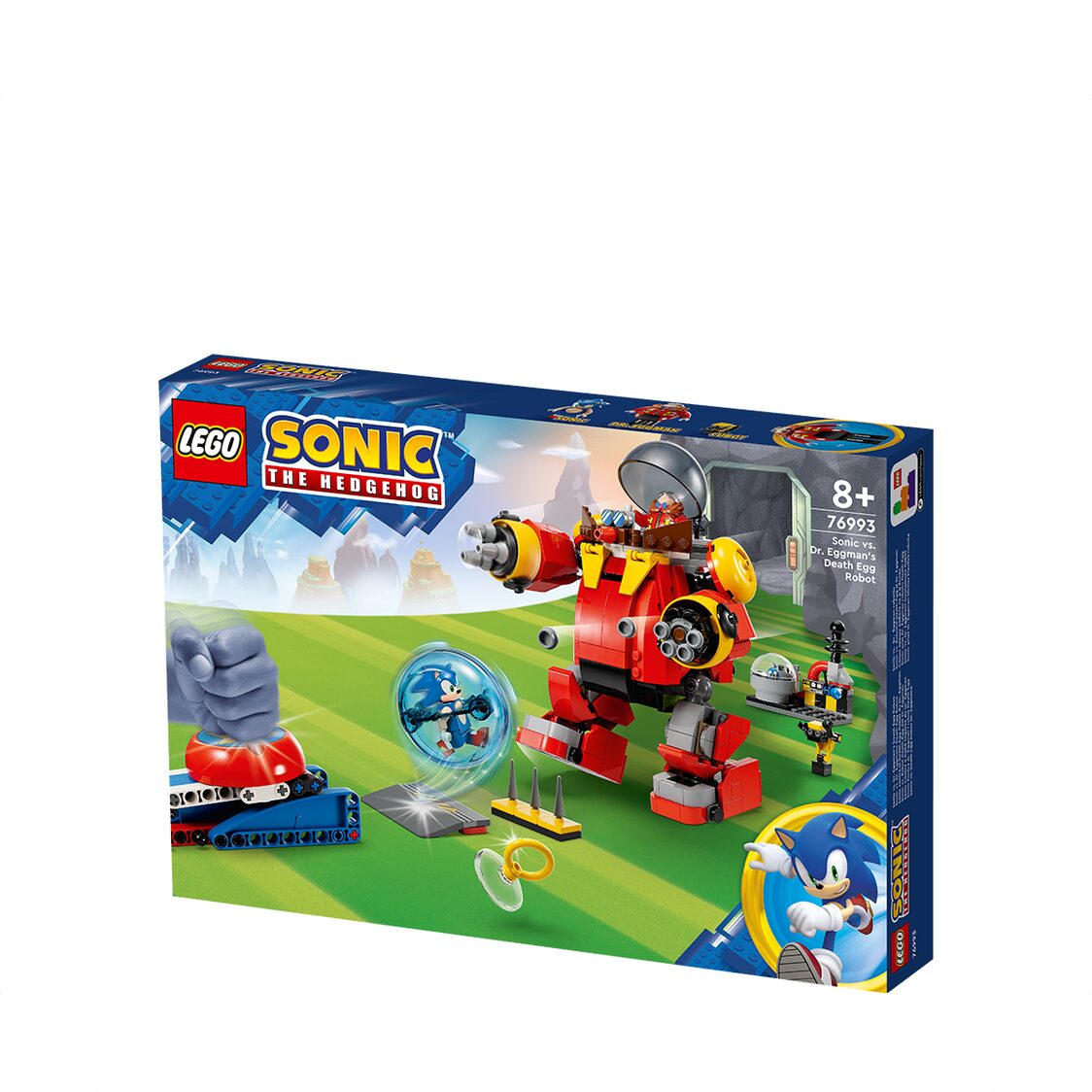 Lego 76993 Sonic The Hedgehog Sonic vs. Dr. Eggman's Death Egg Robot