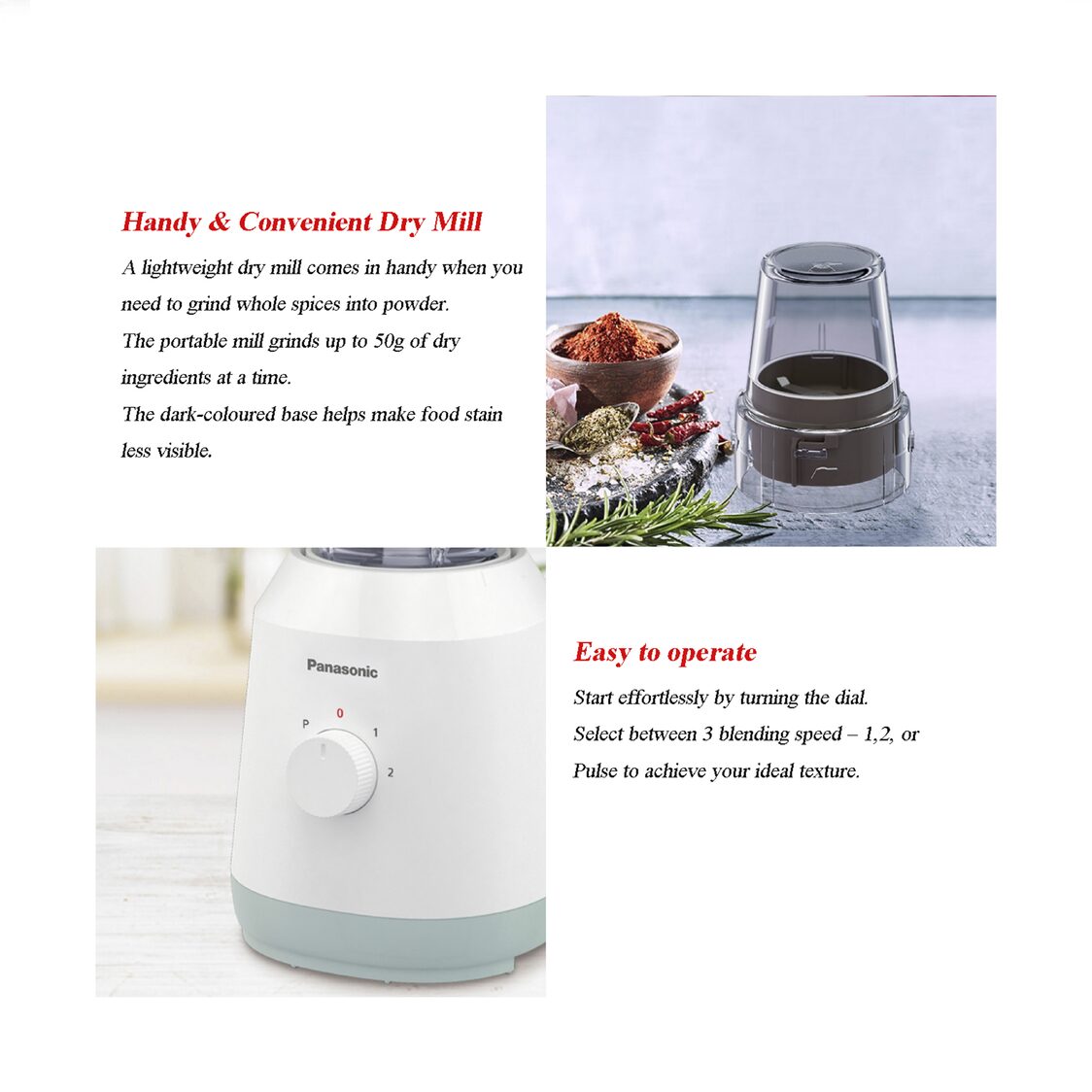 panasonic mill jar
