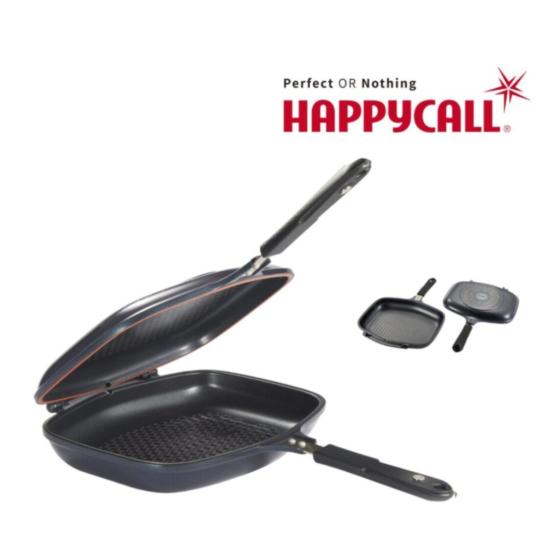 Happycall IH Synchro (Detachable) Double Pan - Jumbo Grill