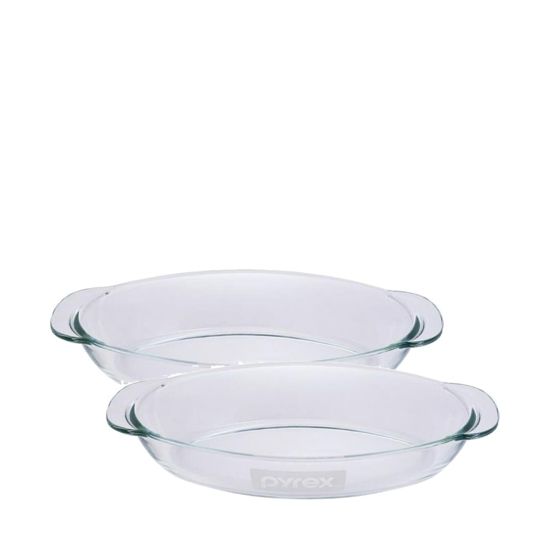 Pyrex Oval Dish 17L 2pcs