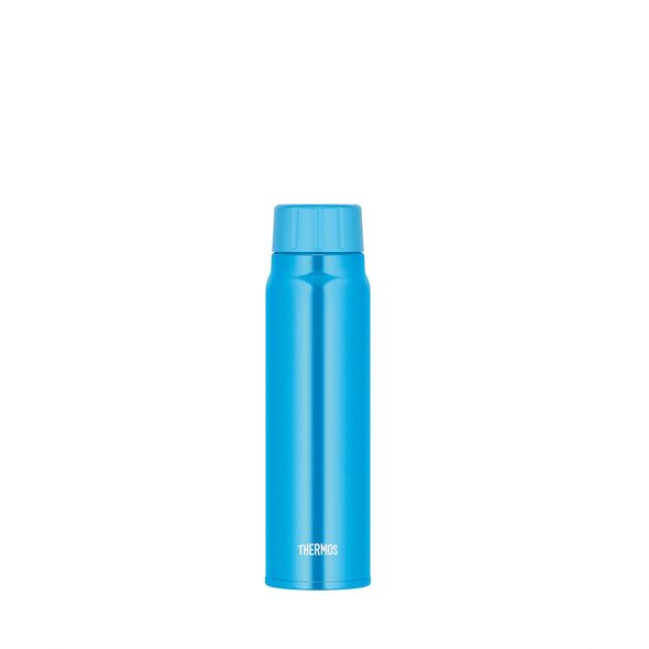 Thermos Fei-501 0.5L Blue Slim Stainless Steel Bottle - Made in Japan