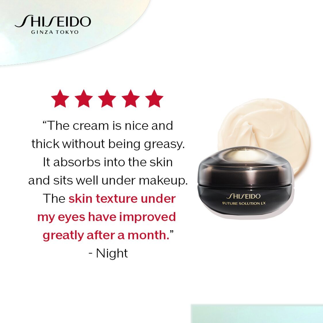 Shiseido Future Solution LX Eye and Lip Contour Regenerating Cream 