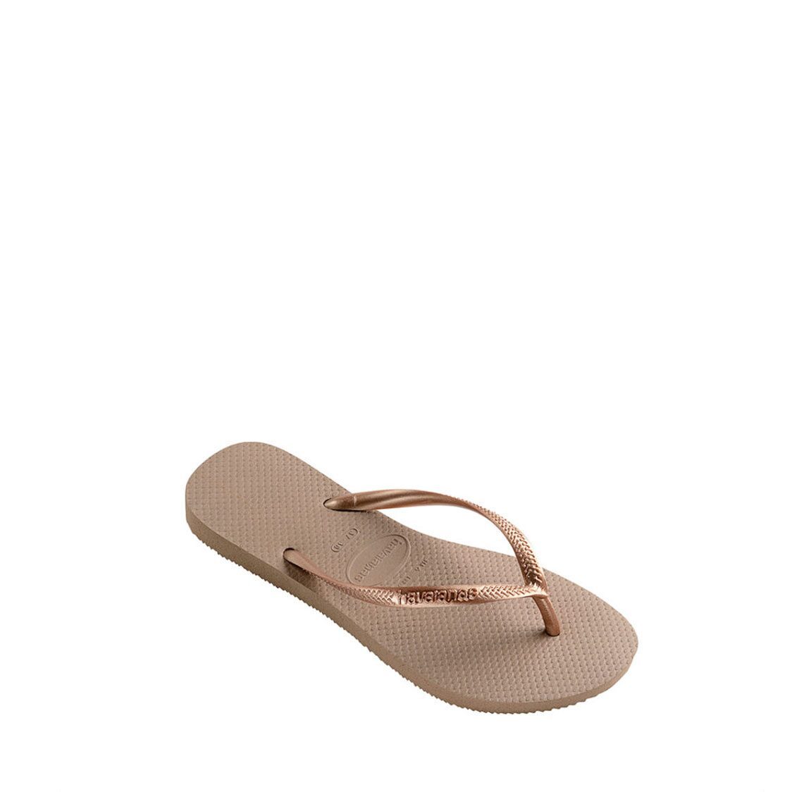 Havaianas slim sale rose gold