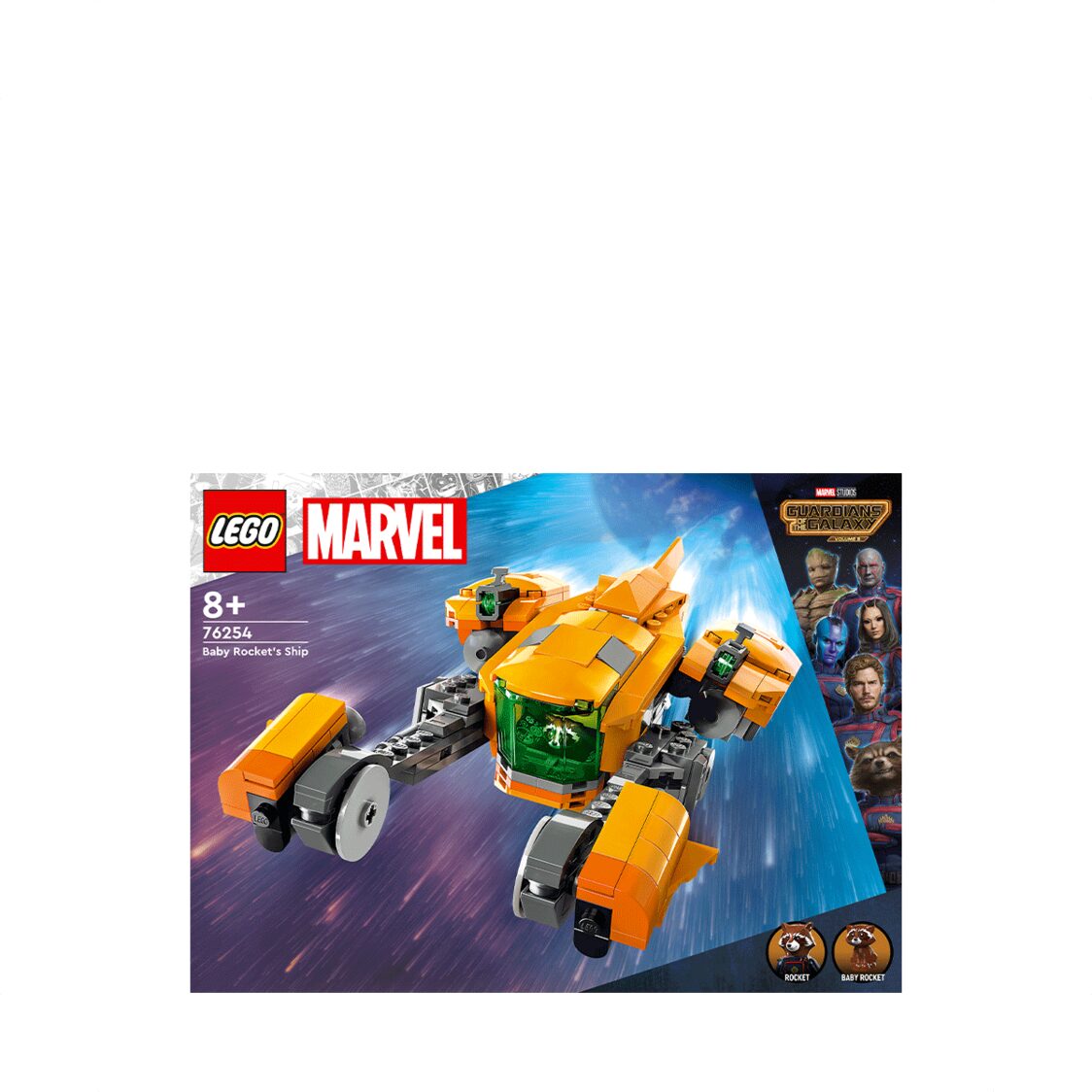 Baby Rocket's Ship 76254, Marvel