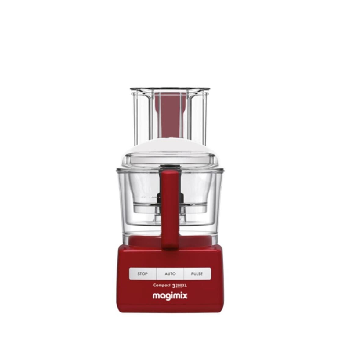 Magimix 3200XL Compact-ROUGE Multifunction Food Processor MGMX023229