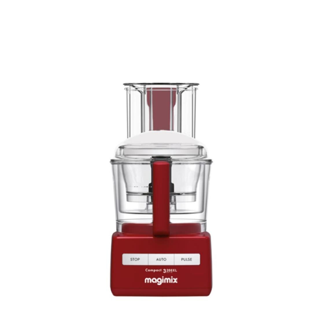 Magimix 3200XL CompactRouge Multifunction Food Processor Metro