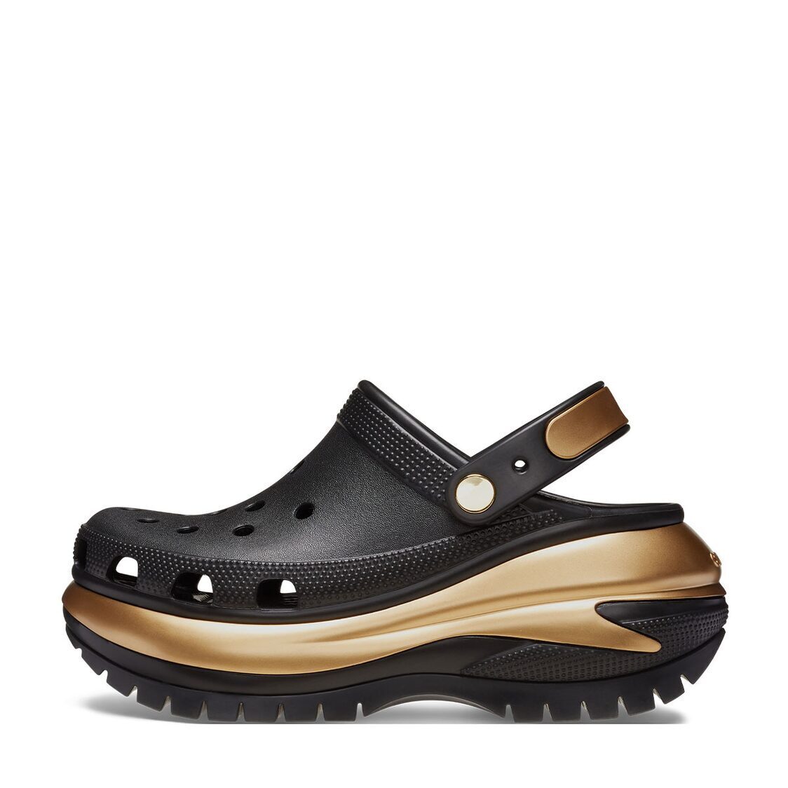 Metro Summer Sale | Crocs Mega Crush Metallic Clog Black