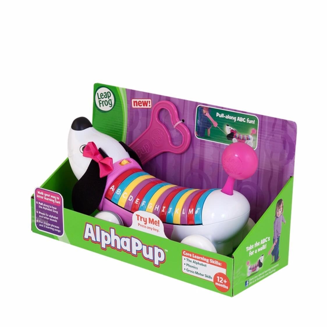 Leapfrog alphabet clearance dog pink