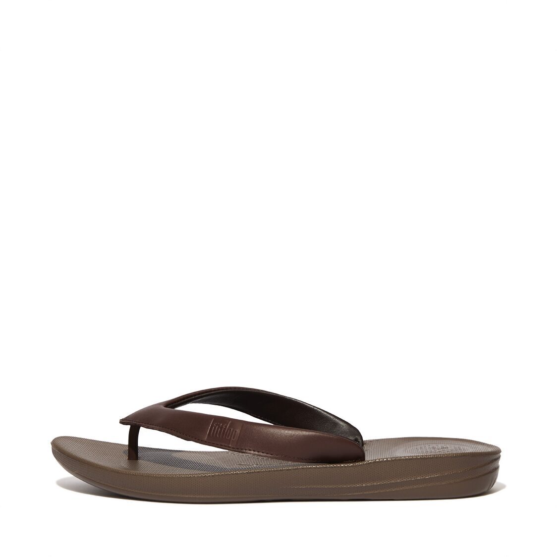 Real leather sale flip flops