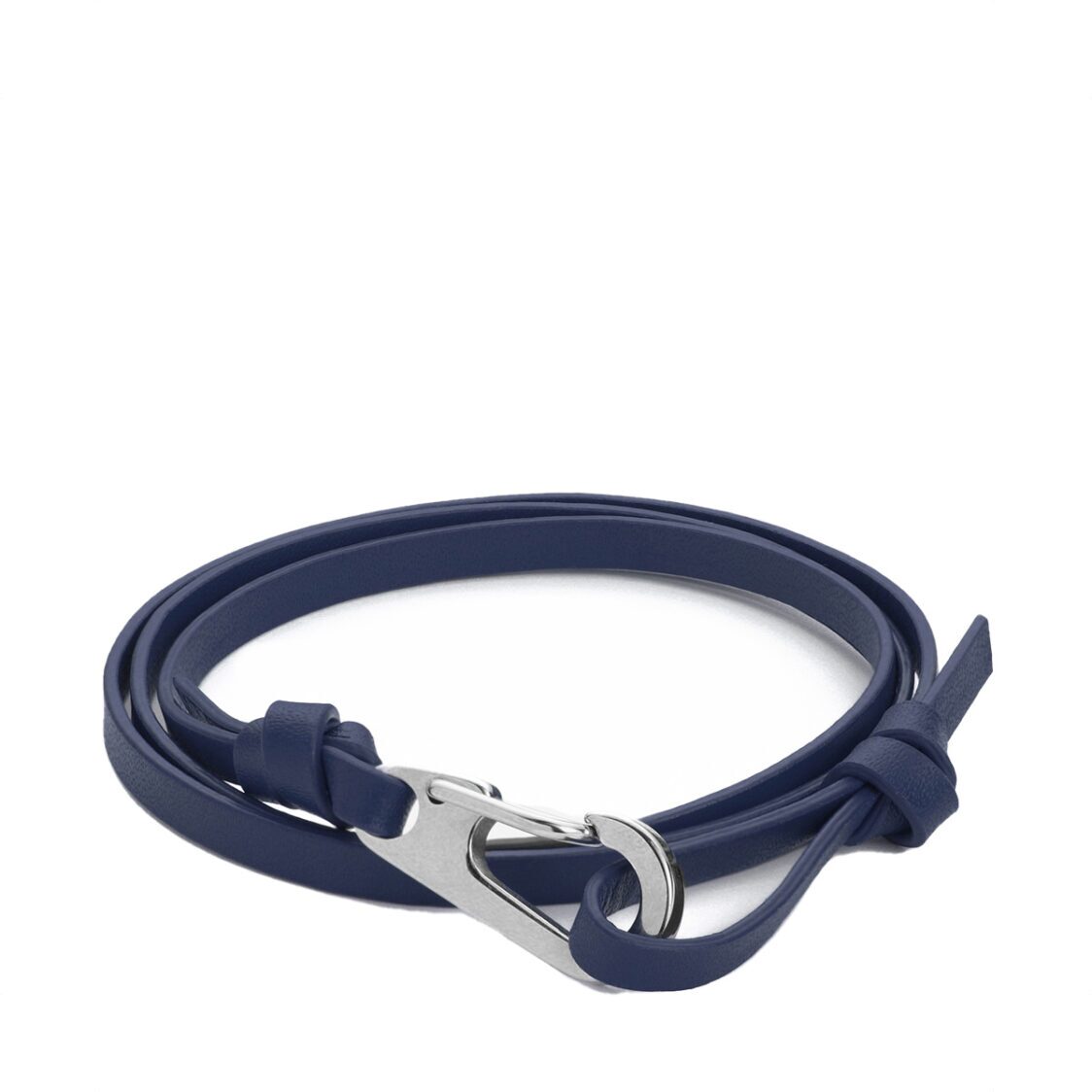 Plain Supplies Flo Bracelet - Navy Leather