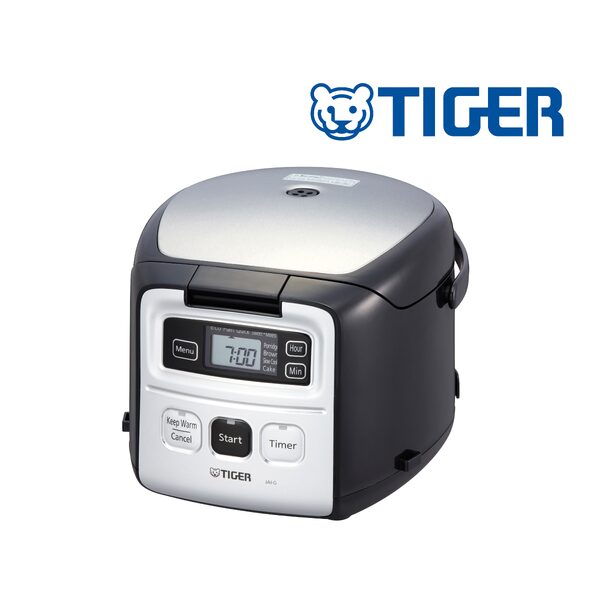 Tiger Rice Cooker - Premium Stainless Steel 8-Cup Rice Cooker with Fuzzy  Logic Technology - Fast Cooking and Easy Cleanup - (Urban Satin) Bundle  with