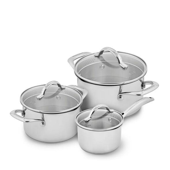 Meyer Accent Series Non Stick And Stainless Steel Spark Edition Cookware Set, Kitchen Set For Home, Induction Cookware Set