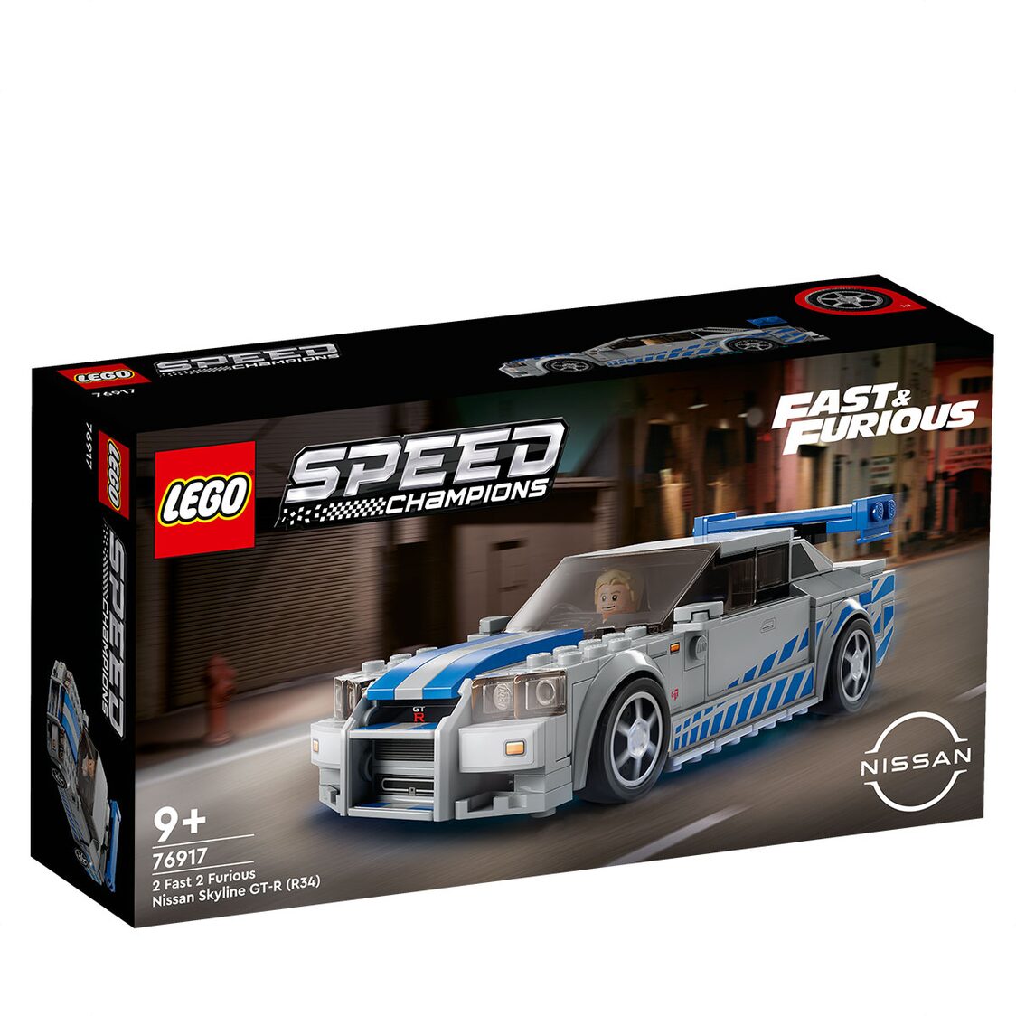 LEGO 2 Fast 2 Furious Nissan Skyline GT-R (R34) 76917 | Metro Departmental  Store