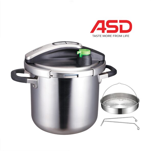 ASD 3-Ply Ultra Fast Pressure Cooker 8L (HP8002PC) Metro Department Store