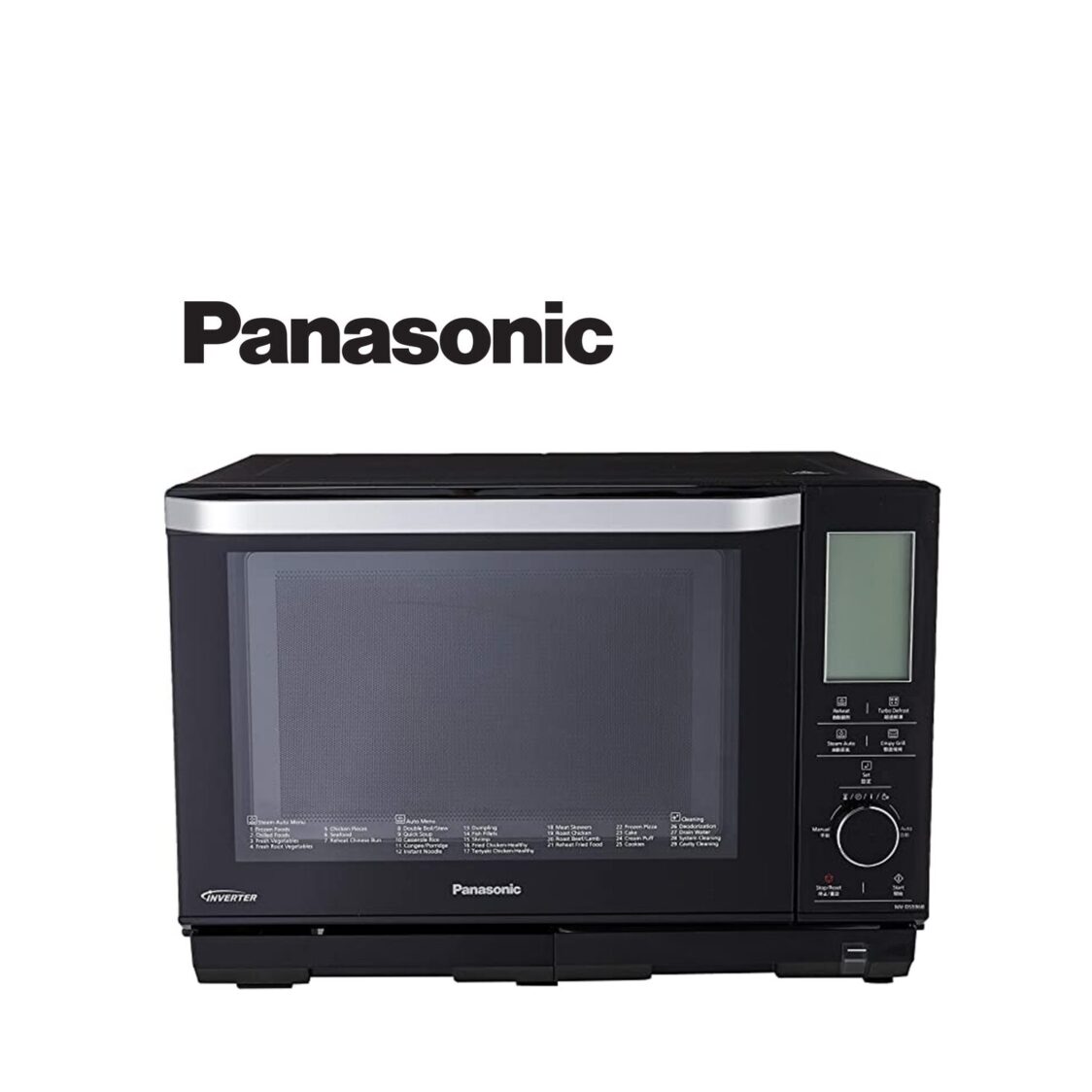 PANASONIC 27L 1000W Steam Combination Microwave Oven NN-DS596B