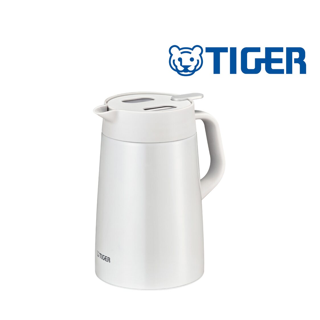 TIGER 12L Double Stainless Steel Handy Jug  White PWO-A120 W 