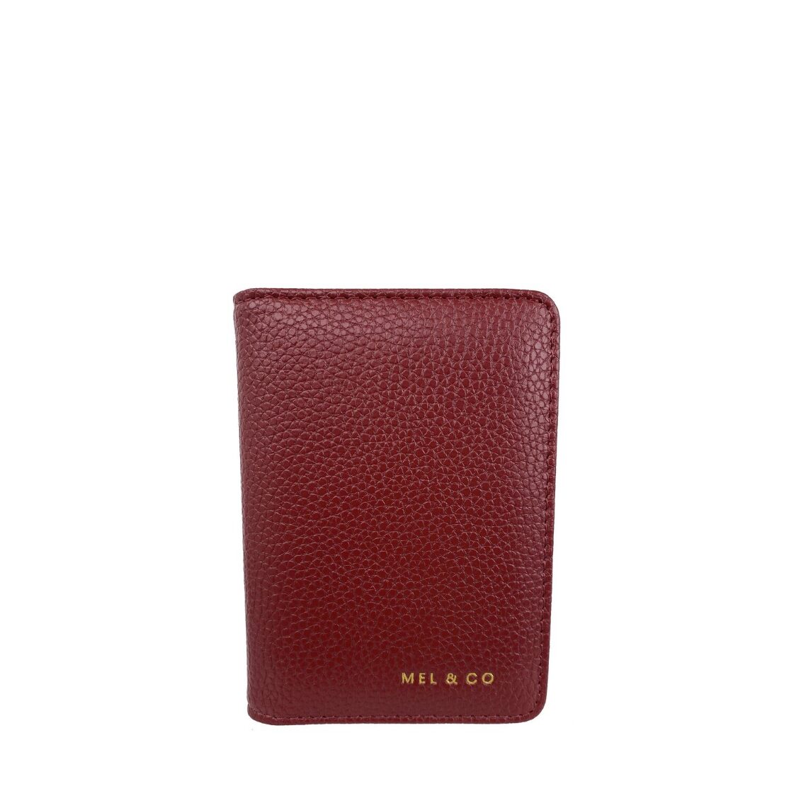 MelCo Pebbled Bifold Card Holder
