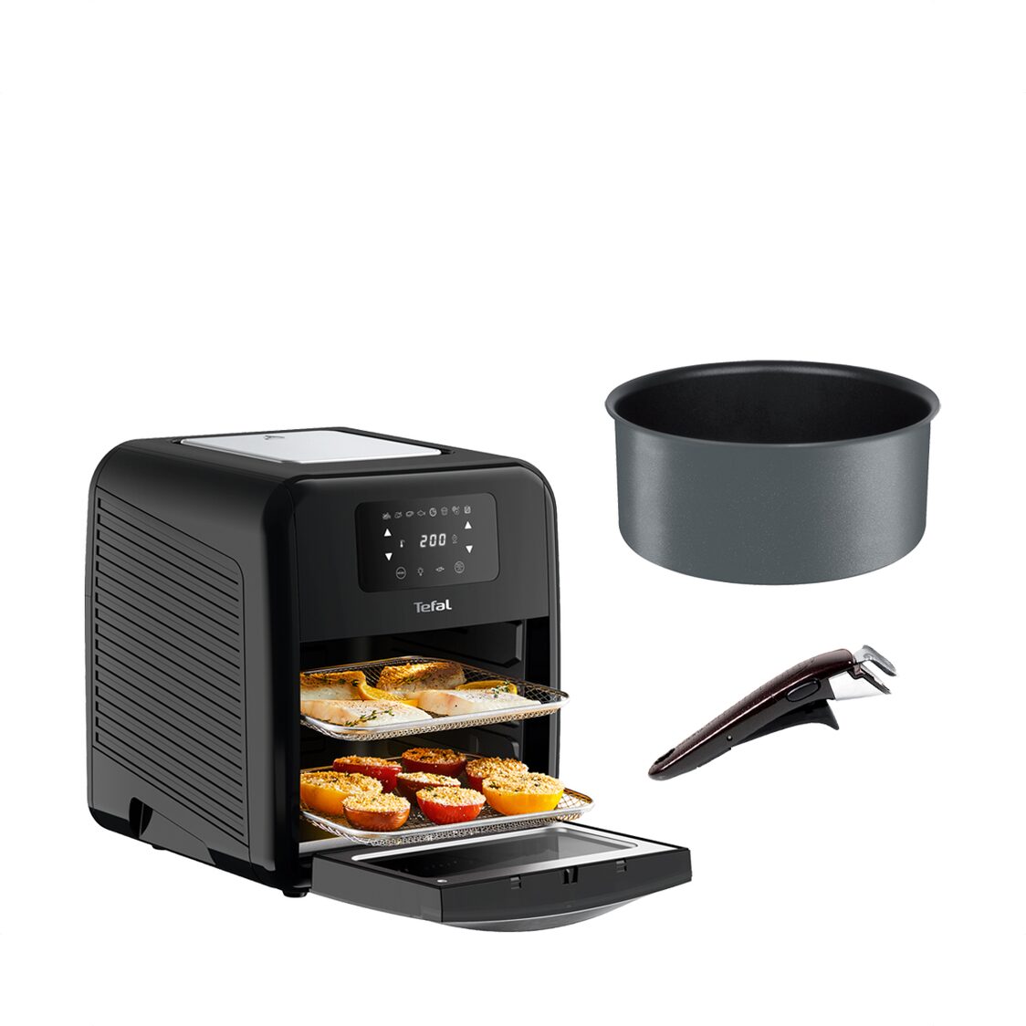 Tefal Easy Fry Oven  Grill  FREE  Ingenio Saucepan 16cm  Handle FW5018L65428L99331