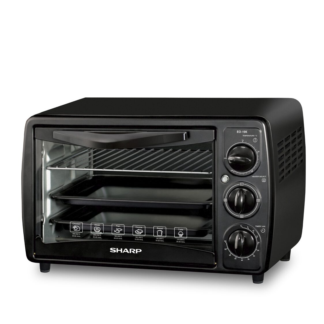 SHARP 19L Electric Oven (EO-19K) | Metro Departmental Store