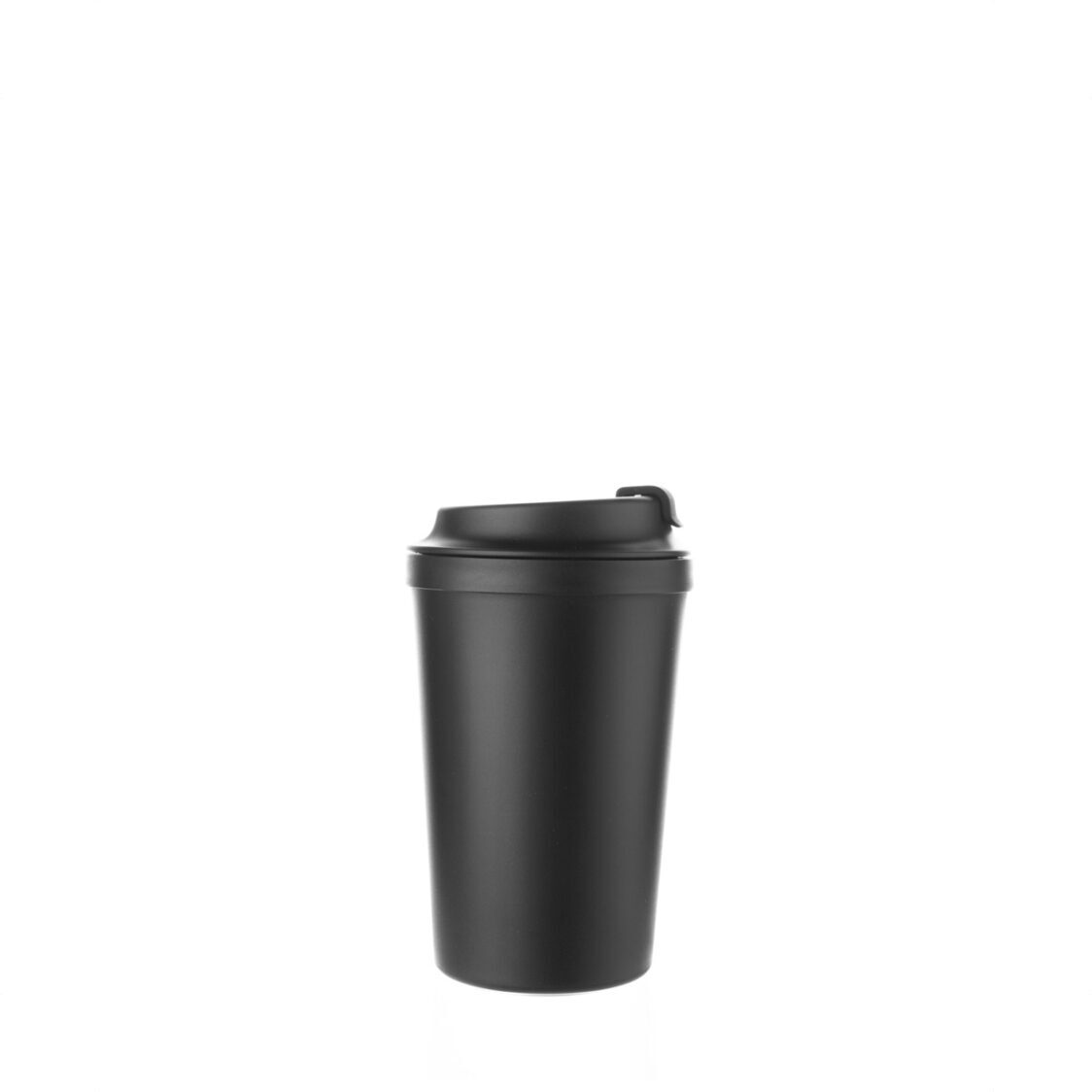 Suction Mug Black IDEA CAFE NO SPILL CUP, Capacity: 340 ml, Size