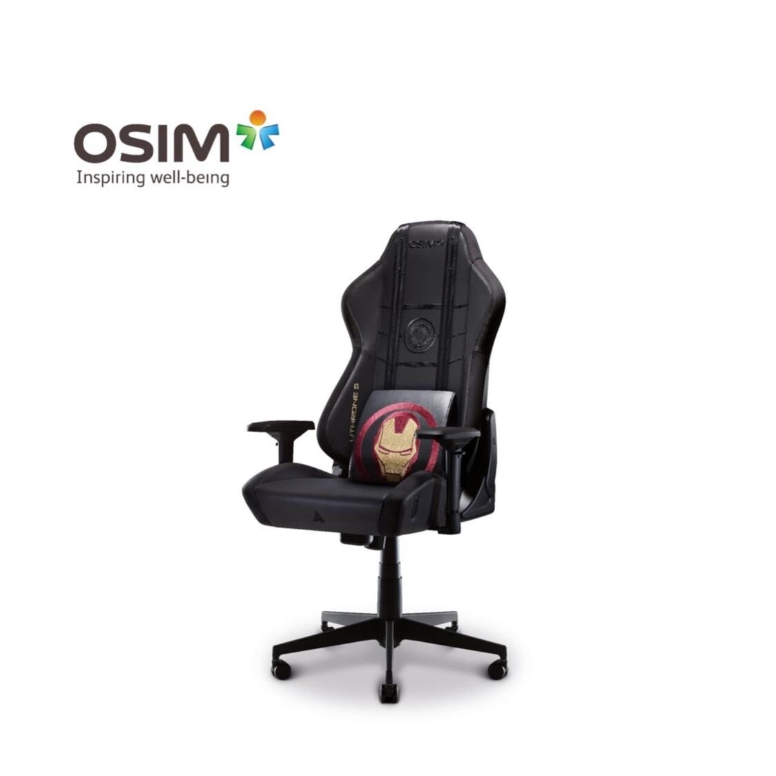 OSIM uThrone S Iron Man Gaming Chair with Customizable Massage  Self Assembled