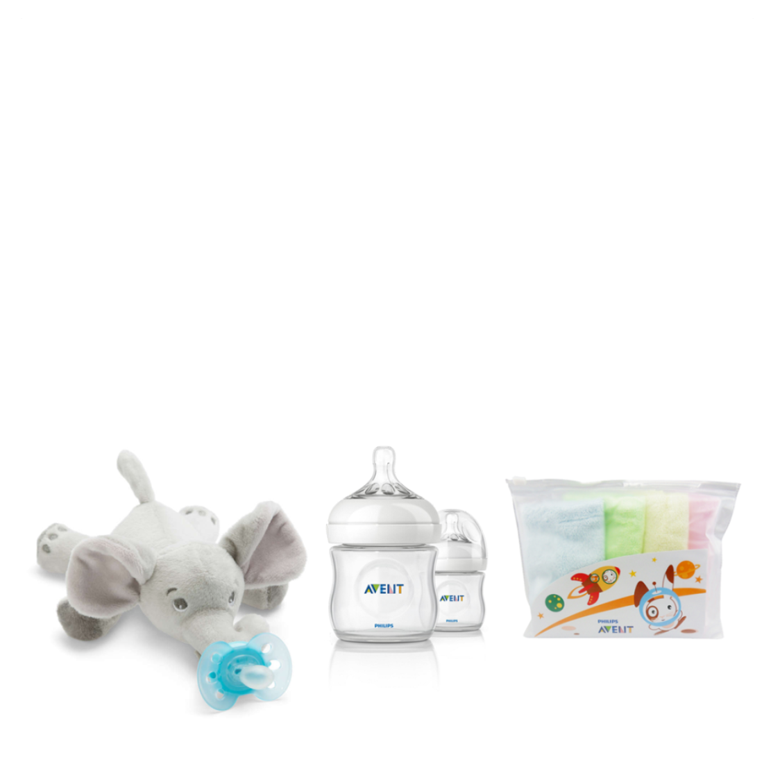Philips Avent Elephant Plush Toy With Soother
